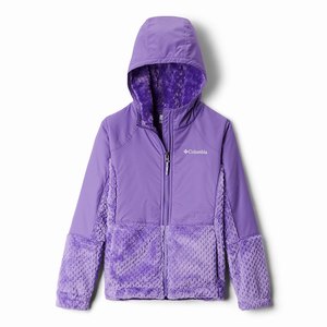 Columbia Fire Side™ Sherpa Hybrid Full Zip Jacka Flickor Lila (WODKJ9547)